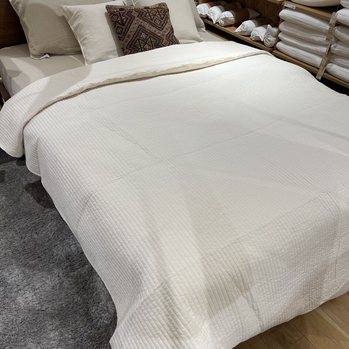 西友荻窪】新商品 綿キルティング多用布｜ 無印良品